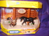 BREYER Stablemates Dude Ranch Play Set 